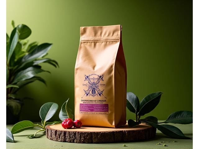 Packaging for Connemara Colombian coffee beans