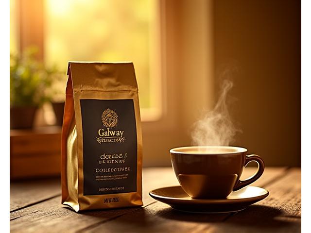 Packaging for Galway Gold coffee beans